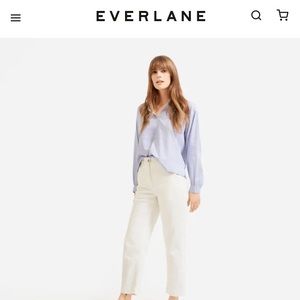 Everlane The Corduroy Straight-Leg Crop